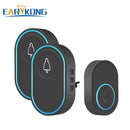 Intelligente drahtlose Türklingel Startseite Willkommen Türklingel Wasserdicht 300 m Remote Smart Door Bell Chime EU UK US Plug Optional