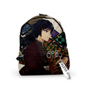 Rucksack Demon Slayer: Kimetsu no Yaiba Canvas Bag Tomioka Giyuu Schultaschen Mädchen Reisetasche Mochila Feminina Notebook Taschen Boy