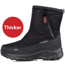 Herren Schneestiefel Neue Winterschuhe Für Herren Schneestiefel Wasserdichte rutschfeste Freizeitschuhe Dickes Fell Winterstiefel Damen Komfortschuhe
