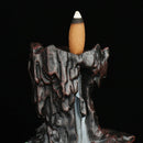 Berge, Fluss, Wasserfall, Räuchergefäß, Brunnen, Rückfluss, Aroma, Rauch, Räuchergefäß, Büro, Zuhause, einzigartiges Handwerk, Kunsthandwerk