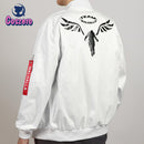 Kazutora Hanemiya Cosplay Tokyo Revengers Kostüme Weißer Mantel Valhalla Uniform Baseballmantel Mikey Draken Halloween