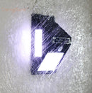 PIR-Bewegungssensor 100LED Sonnenlichtkontrolle 3-seitige Solarenergie Straßenlaterne Yard Path Home Garden Solar Power Lampe Wandleuchte