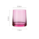 Transparent Japanese Whiskey Glass Cup Crystal Wine Cocktail Brandy Glass Home Kitchen Drinking Glasses 260ml Creative Gifts