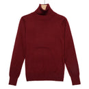 HLBCBG chic Otoño Invierno suéter grueso pulóveres mujer manga larga casual cálido básico cuello alto suéter mujer jerséis de punto top