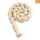 1M/2M/3M/4M Baby-Knoten-Stoßfänger im Bett Neugeborenen-Kissen-Kissen-Kissen-Stoßfänger Krippen-Stoßfänger Tour de Lit Bebe Tresse