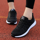 Frauen Schuhe Wohnungen Mode Lässig Sneaker Gehen Frau Komfort Lace-Up Mesh Atmungsaktiv Weibliche Outdoor Zapatillas Mujer Feminino