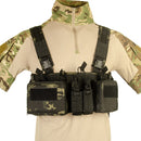 CS Match Wargame TCM Chest Rig Airsoft Chaleco táctico Paquete militar Revista Bolsa Funda Sistema Molle Cintura Hombres Nylon
