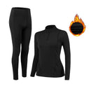 Winter-Frauen-Thermo-Unterwäsche-Sets mit hohem Kragen Winter Fast Dry Long Johns Thermo-Unterwäsche-Frauen-Hemd-weibliche warme Kleidung