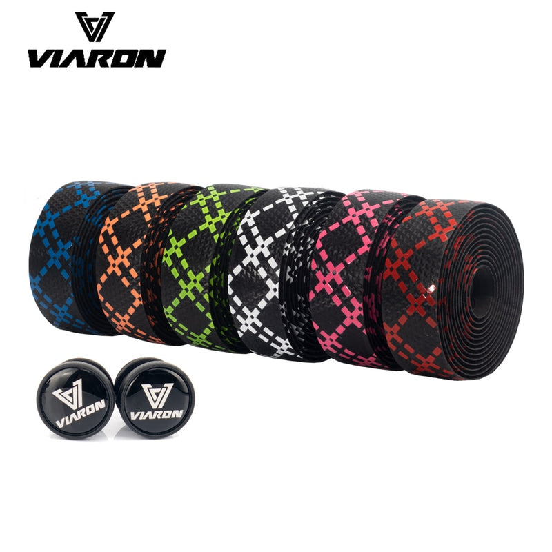 VIARON Road Bike Handlebar Tape Bike Accessories Silica Gel EVA Soft Breathable Anti-Slip Bicycle Bar Tape Bycicle Accessories