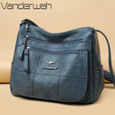 Viele Taschen Schulter Crossbody Taschen für Frauen 2022 Marke Leder Damen Designer Handtaschen Winter Stil Messenger Bags Sac A Main