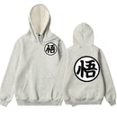 Neuester japanischer Anime Hoodie Cosplay Saiyan Son Harajuku Goku Tasche mit Kapuze Sweatshirts Hoodies Männer / Frauen
