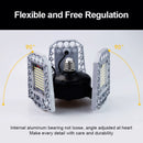 Goodland LED Lampe E27 LED Birne 60W 80W 100W Garagenlicht 110V 220V Verformungslicht für Werkstatt Lager Fabrik Fitnessstudio