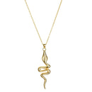 ANDYWEN 925 Sterling Silver Long Chain Gold Big Snake Pendant Luxury Necklace 2021 Fashion European Rock Punk Large Jewelry