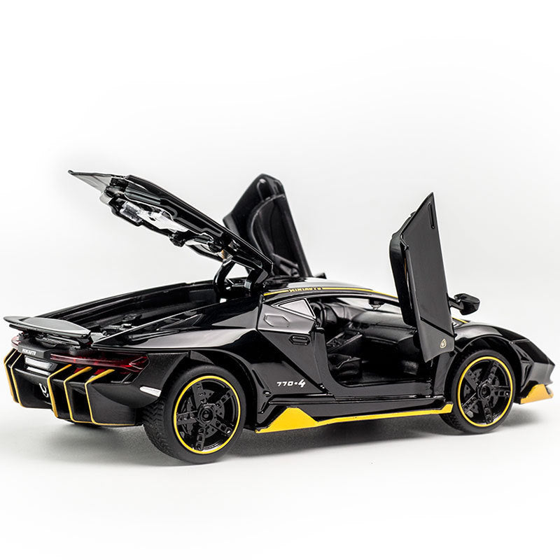 LP770 LP750 1:32 Lambos coche aleación coche deportivo modelo Diecast sonido Super carreras elevación cola caliente rueda de coche para niños regalos