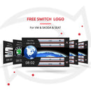Isudar coche reproductor Multimedia 2 Din coche DVD para VW/Volkswagen/Golf/Polo/Tiguan/Passat/b7/b6/SEAT/leon/Skoda/Octavia Radio GPS DAB