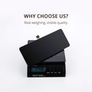 Wasserfall-Waschbecken-Hahn-Regal-Becken-Wasser-Mischbatterie-Qualitäts-Schwarzes an der Wand befestigtes Messing-elegante Lebens-Dekoration-Badezimmer-Hotel