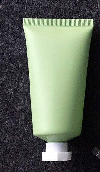 50ml Frost Plastic Soft Bottle Matte Green 50g Cosmetic Cream Facial Cleanser Container Toothpaste Lotion Tube Free Shipping