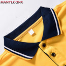MANTLCONX Plus Size 7XL 8XL Mens Polo Shirt Brands Short Sleeve Summer Shirt Male Polo Shirt Men Golf Tennis Shirt Summer 2022