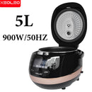 Olla XEOLEO Tapioca, tienda de té de la leche, máquina de perlas, olla de té de burbujas, olla de perla, máquina de cocina Sago, sartén antiadherente, 5L, 900W