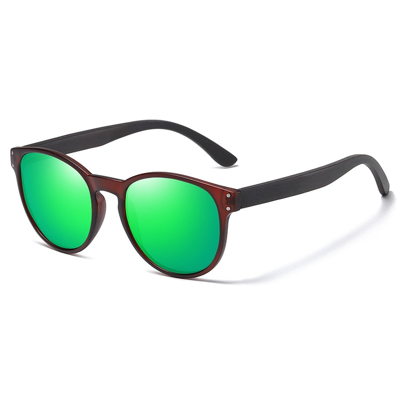 Gafas De Sol polarizadas GM para hombre y mujer S5091, gafas De sol De madera De marca para mujer, gafas De Sol clásicas con montura redonda, gafas De Sol UV400