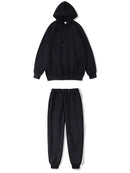 Hoodies Hosenanzug für Mädchen Jungen Einfarbig Sweatshirt Anzug Kinder Herbst Winter Kleidung Herren Hoodie + Hosen Sets