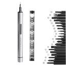 Destornillador eléctrico Wowstick 1p + Try, cuerpo de aluminio de 20 Bits para xiaomi mijia, Kit de herramientas DIY para reparación de teléfonos