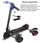 EU Stock inkl. MwSt. Mercane WideWheel Pro Kickscooter 48V 1000W Smart Electric Scooter Dual Motor Patinete Electrico 40km/h