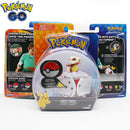 Echte US-Version Pokemon Master Elf Ball Belt Set Teleskop TAKARA TOMY Spielzeug für Kinder Geschenk