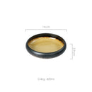 1 Stück KINGLANG Creative Kiln Ice Split Glasur Keramikplatte Japanische Sushi Sashimi Platte Teller Salatteller