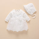 Baby Taufkleid 2022 Bogen Neugeborenes Baby Mädchen Kleinkinder Kleider &amp; Kleidung Schneewittchen Babykleid 1 Jahr alt Geburtstagskind Kleid