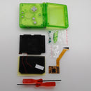 Für GBA SP LCD-Bildschirm für Nintend Gameboy Advance GBA SP IPS LCD-Bildschirm mit Hintergrundbeleuchtung, laminiertes Display, LCD-Set mit hoher Helligkeit