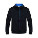 YOTEE, otoño e invierno, informal, de alta calidad, con cuello levantado, chaqueta con cremallera, logotipo personalizado, chaqueta para hombres y mujeres