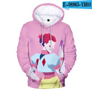 Die neuesten 3D Hisoka Hoodies Sweatshirts Männer Frauen Hoodie Mode Herbst 3D Comic Hisoka Jungen Mädchen Schwarz + Weiß Pullover