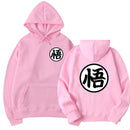 Neuester japanischer Anime Hoodie Cosplay Saiyan Son Harajuku Goku Tasche mit Kapuze Sweatshirts Hoodies Männer / Frauen