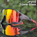 ACEXPNM Polarisierte Mountainbike Fahrradbrille Outdoor Sports Fahrradbrille UV400 4 Linsen Fahrradbrille Herren Damen Sonnenbrille