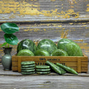 Tontin Jade Glasur Therapie Hot Stone Massage Set Massagegerät Rücken Massageador Health Care Steine ​​für Massage Wirbelsäule Basaltstein Spa