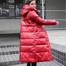 2022 Hot Mantel Jacke Winter Frauen Mit Kapuze Parkas Hight Qualität Weibliche Winter Weiße Ente Unten Weibliche Dicke Warme Daunenmantel