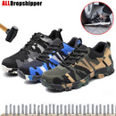Anti-Smashing Pannensichere Sicherheitsschuhe Männer Frauen Steel Toe Air Work Sneakers Unzerstörbare Ryder Schuhe Mode Herrenstiefel