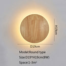 Lámpara de pared Led moderna de 12W para sala de estar, dormitorio, comedor, cocina, pasillo, luz para decoración del hogar, candelabro de pared, 110V, 220V