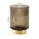 Nordic Home Schminktisch Dekoration Make-up Aufbewahrungsbox Organizer Kosmetikbehälter Glas Stifthalter Caja De Cosmeticos