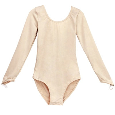 Nude Camisole Ballet Leotards for Girls Kids Seamless Underwear Skin Colored Gymnastics Leotard Adjustable