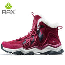 RAX Outdoor Wanderschuhe für Herren Damen Fleece Winter Schneeschuhe Sport Sneakers Herren Bergschuhe Trekking Wanderschuhe