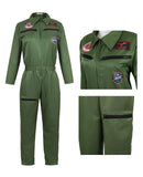 Astronauten-Kostüm Herren Halloween-Kostüm für Damen Raumanzug Erwachsene Overall Astronauten-Kostüm Rollenspiel