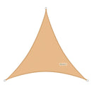 3x3x3M Dreieck Sonnensegel LED Lichterkette Markisen Outdoor Wasserdicht Romantisch Warm Oxford Stoff Sonnenschutz Pavillon Garten YARD