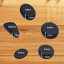 Tontin Hot Stone Massage Körper Basaltstein Set Schönheitssalon SPA mit dickem Segeltuch Heizbeutel Rückenschmerzen lindern