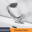 Waschtischarmaturen mattschwarz moderne Badezimmer-Mischbatterie Messing Waschtischarmatur Einhand-Einloch-eleganter Kran 855818