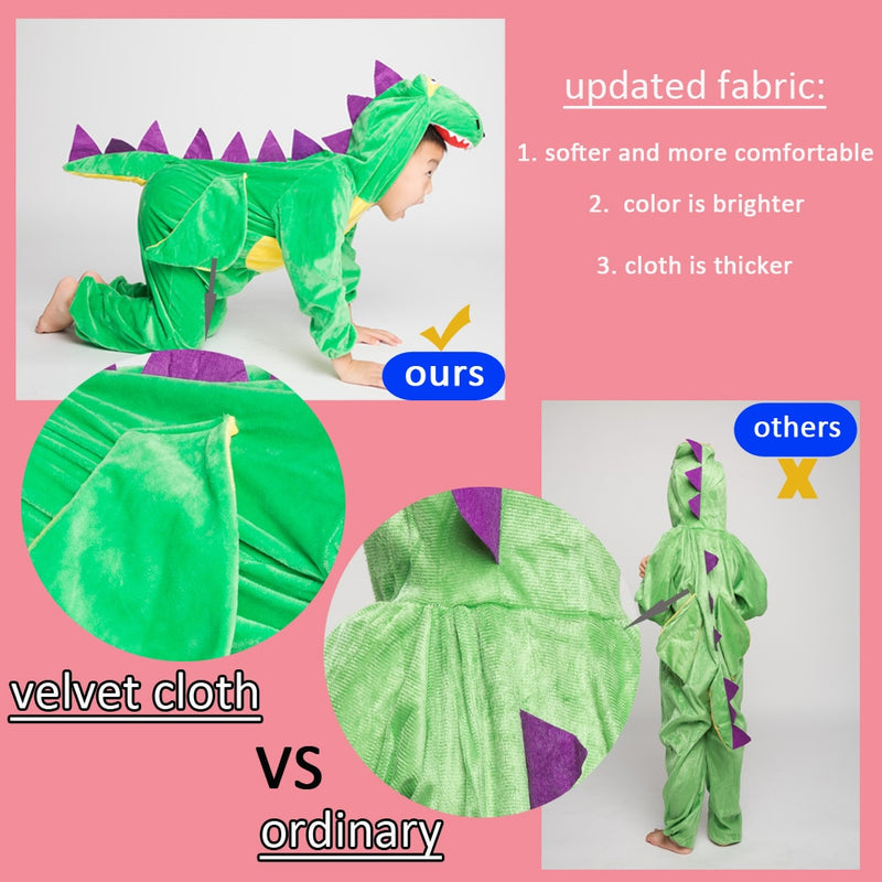 Umorden Boys Girls Cute Animal Dinosaur Costume Cosplay for Kids Child Fantasia Children&