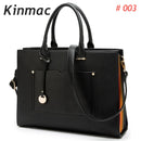 Dame Aktentasche Kinmac Marke Handtasche Messenger Laptop Tasche 13,3 Zoll, Schulter Patchwork Frauen Fall für MacBook Air Pro PC, Direktversand
