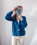 Hirsionsan Elegant Langarm Mohair Pullover Damen 2020 Neue Einreiher Damen Kurze Strickjacke Weich Flexibel Strick Outwear