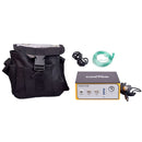 3L Sauerstoffkonzentrator-Maschine Tragbarer Sauerstoffstab für Heimreisen Luftreiniger 8 Stunden eingebaute Batterie AC 110V/220V